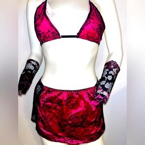 Rave Festival Etotic Dancewear Lingerie Set